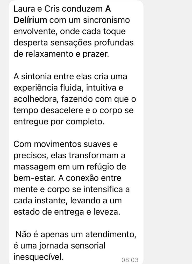Print da mensagem recebida no WhatsApp