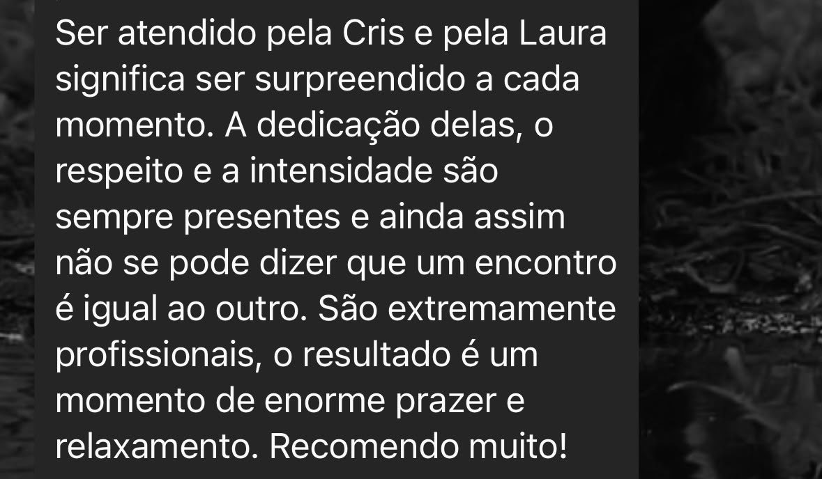 Print da mensagem recebida no WhatsApp